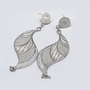 Leaf Design Handmade Tarkashi Earring(Nina-0079)