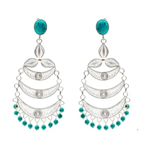 Long Tarkashi Earring(Nina-0031)